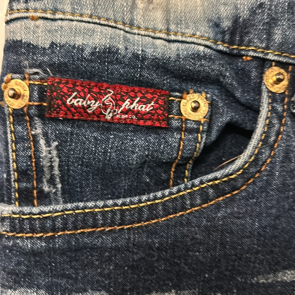 Baby Phat women, jeans, clean with no tears or stains - Picture 3 of 11